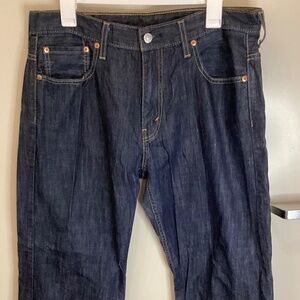 Levi's 569 Loose Straight Jeans Mens tag=34x32 (MEASURED 34x29 approximately)